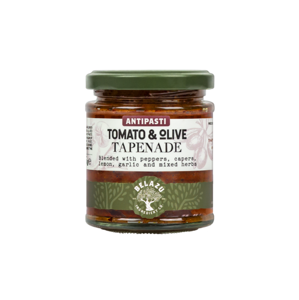 Antipasti tomaat en olijven tapenade 165g Belazu