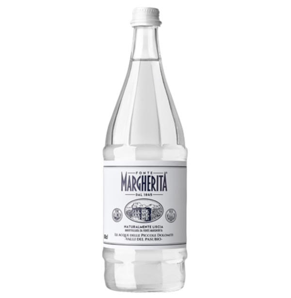 Acqua Minerale Naturale 800ml glas Fonte Margherita