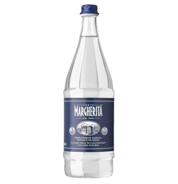 Acqua Minerale Frizzante 800ml glas Fonte Margherita